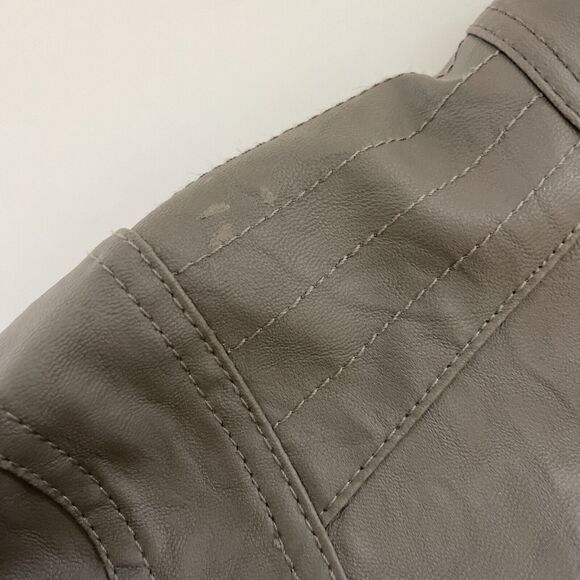 Fox‎ Racing Riders Faux Leather Jacket Womens Biker Size Large Embroidered - Picture 4 of 11